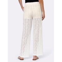 Cargohose m.Cut-outs, ecru