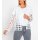 Blouse blazer w. eyelet pattern, ecru