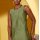 Spitzenkleid, khaki