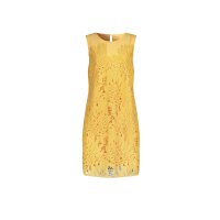 Spitzenkleid, gelb