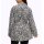 Jacket with leopard print, black-printed