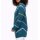 Ajour pullover with cable knit stripes, topaz