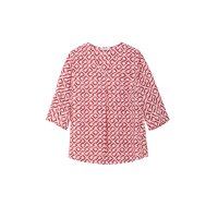 Tunic with 3/4 sleeves, lobster-patterned
