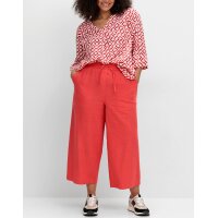 Tunic with 3/4 sleeves, lobster-patterned