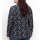 Hemdbluse im Doppelpack, schwarz + schwarz-bedruckt