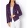 Lederimitat-Blazer, traube