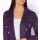 Lederimitat-Blazer, traube
