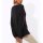 Pullover m. Stickerei, schwarz-fuchsia
