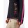 Pullover m. Stickerei, schwarz-fuchsia
