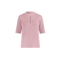 Pullover m. Cut-Outs am Dekolleté, hortensie