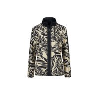 Shirt jacket in structured quality, black-sand