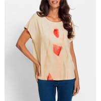 Druck-Shirt, elfenbein-hummer
