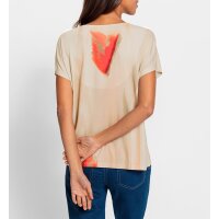 Druck-Shirt, elfenbein-hummer