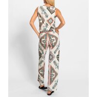 Jersey Jumpsuit, champagne-sage printed