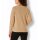 Merino-Kaschmir-Strickjacke, camel-meliert