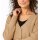 Merino-Kaschmir-Strickjacke, camel-meliert