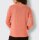 Merino-Kaschmir-Strickjacke, koralle-meliert