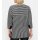 3/4-Arm-Shirt, schwarz-weiß
