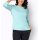 3/4-Arm-Shirt  m. Glitzersteinchen, hellblau