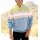 Herren-Stehkragenpullover, bleu-gestreift