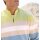 Herren-Stehkragenpullover, bleu-gestreift