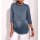 3/4-Sleeve Shirt in Layered Look, smoke blue