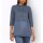 3/4-Sleeve Shirt in Layered Look, smoke blue