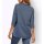 3/4-Sleeve Shirt in Layered Look, smoke blue