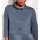 3/4-Sleeve Shirt in Layered Look, smoke blue