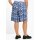 Tunic + Bermuda shorts, ecru patterned