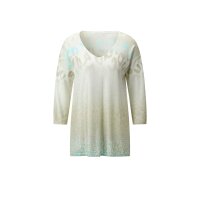 3/4-Arm-Pullover, sesam-champagner-bedruckt