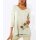 3/4-Arm-Pullover, sesam-champagner-bedruckt