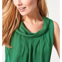 Blouse Top, emerald