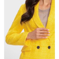 Boucle-Blazer, słoneczny żółty