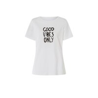 Shirt mit Schriftzug, weiß
