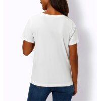 Shirt mit Schriftzug, weiß