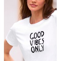 Shirt mit Schriftzug, weiß