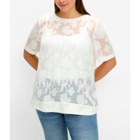 Jacquard Pattern Tunic, champagne