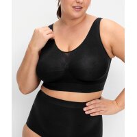 Doppelpack-Bustier, hautfarben+schwarz