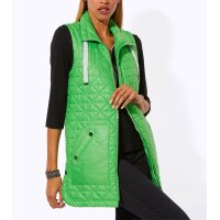 Steppweste mit 2-Wege-Taschen, apfel