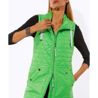 Steppweste mit 2-Wege-Taschen, apfel