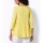 Seiden-Kaschmir-Pullover in Plissee-Optik, zitrone