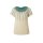 Ribbon Yarn Pullover, white-turquoise