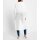 Ajour Pattern Knit Coat, ecru