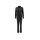 Jumpsuit in Suede Look, black