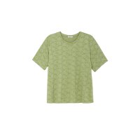 Shirt m. tonigem Jacquardmuster, schilf