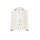 Jersey blazer w. contrasting ribbed cuffs, ecru