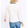 Jersey blazer w. contrasting ribbed cuffs, ecru