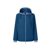 Übergangsjacke m. Kapuze und Jersey-Einsätzen,...