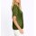 Bluse m. Plissee-Falten, oliv